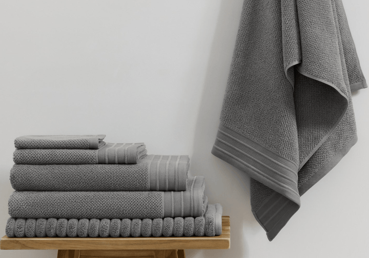 Bemboka Bath Sheets Gray Bemboka Pure Cotton Bath Sheets Jacquard Bemboka Pure Cotton Bath Sheets Jacquard Brand