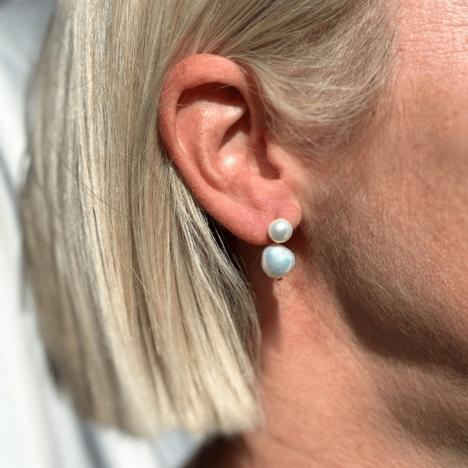 Ikecho Pearl Earrings Maxine Earrings Maxine Earrings Brand