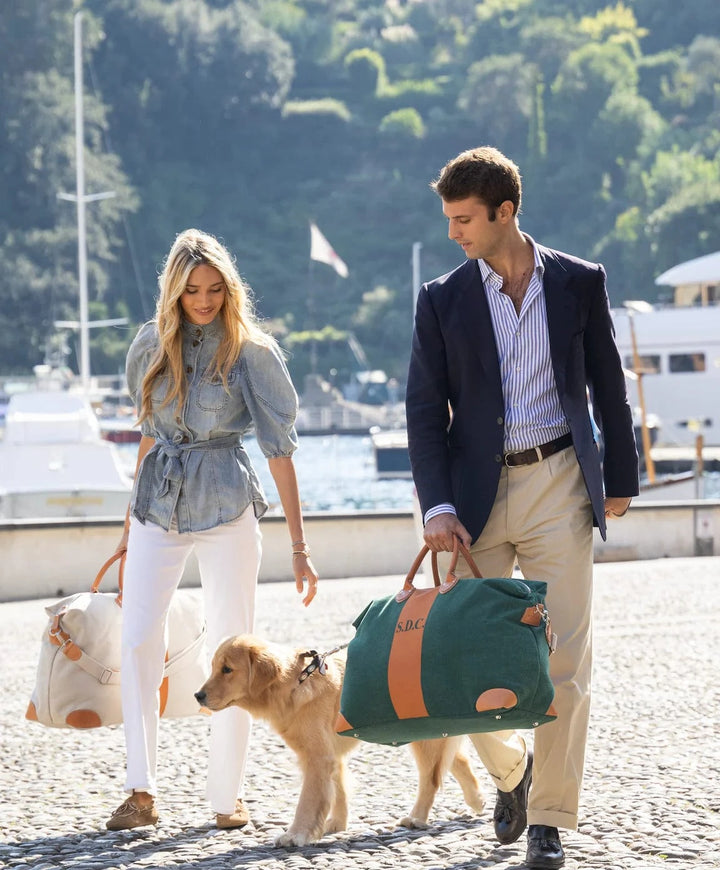 My Style Bags Travel Bags My Style Bags Harvard Duffel Travel Bag Stripe - Avio My Style Bags Personilised Harvard Duffel Travel Bag Stripe - Avio Brand