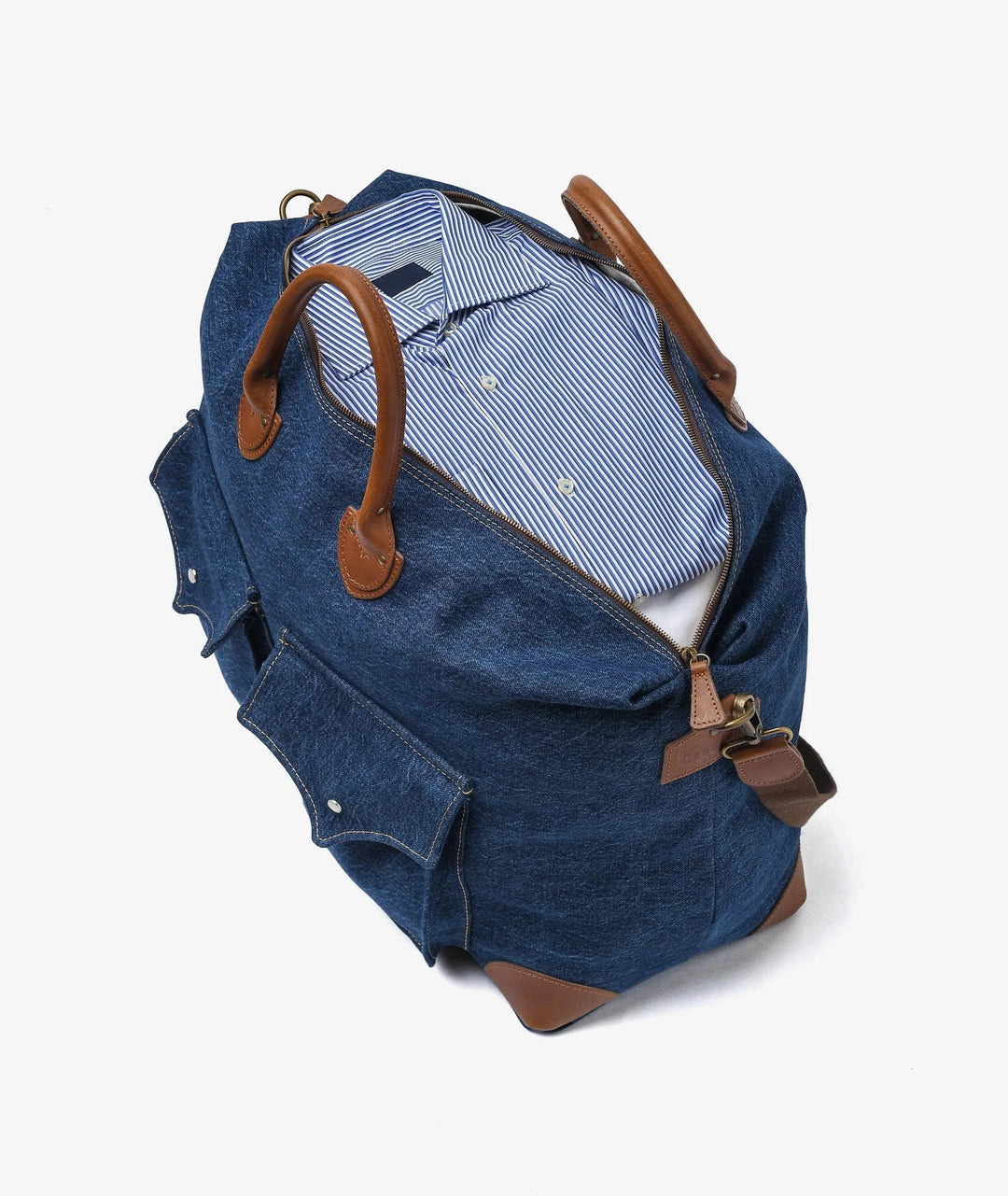 My Style Bags Travel Bags My Style Bags Harvard Safari Blue Ranch Candiani - Duffel Travel Bag My Style Bags Personilised Harvard Duffel Travel Bag - Candiani Denim Brand