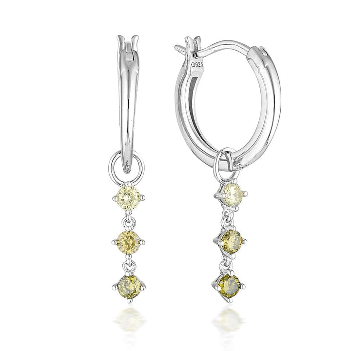 Georgini Earring Georgini Summer Sorbet Matcha Magic Earrings Multi Coloured Silver Brand