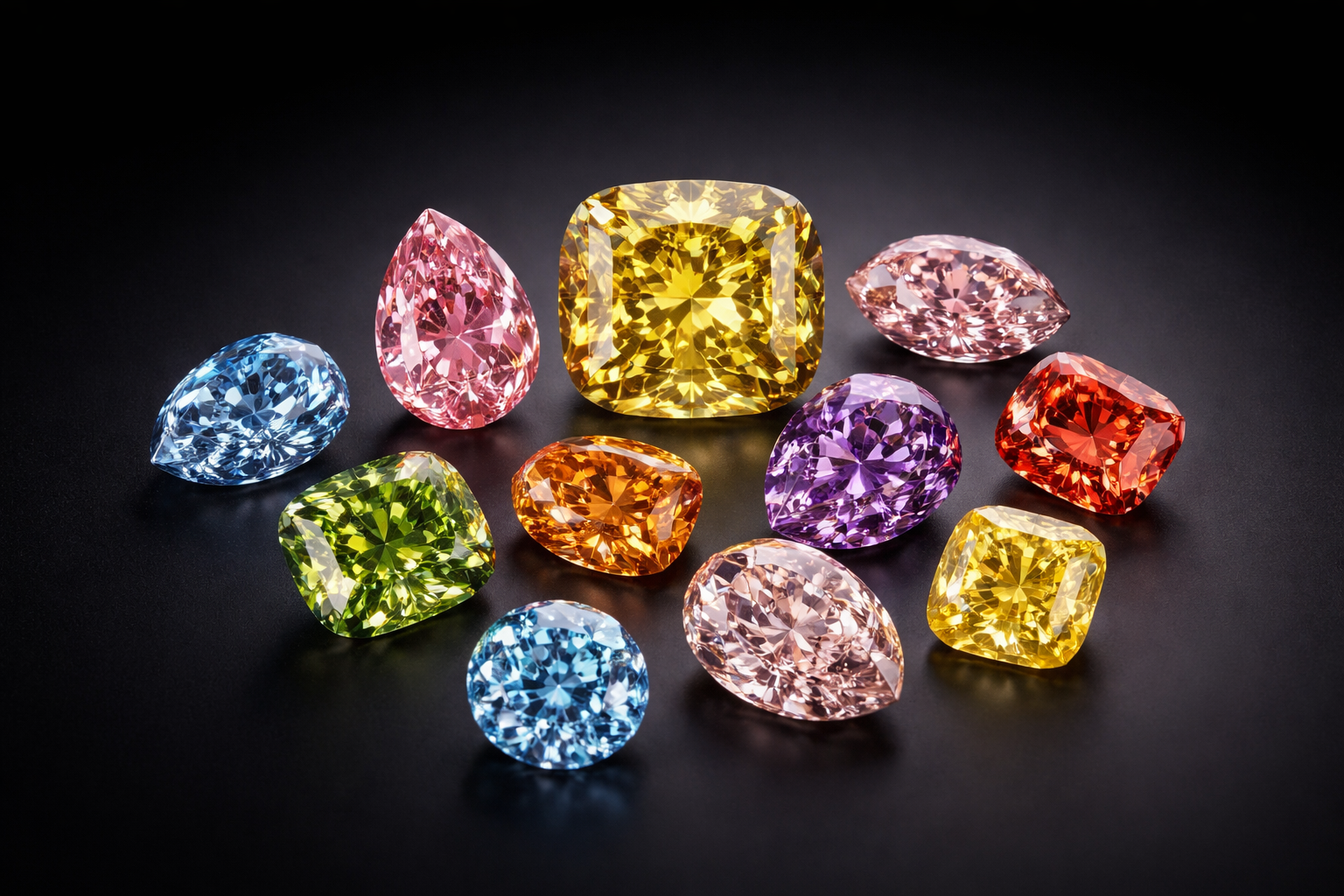 Collection: Fancy Colour Diamonds