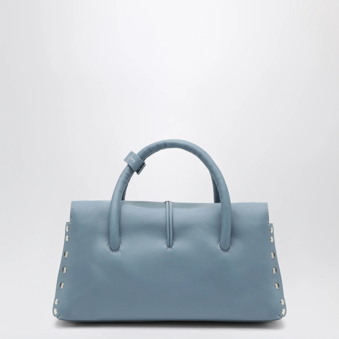 Zanellato - Small light blue Dotta Centauro tote bag