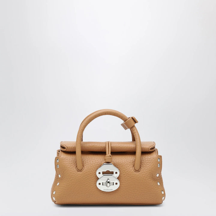 Zanellato - Dotta Baby amaretto grained leather bag