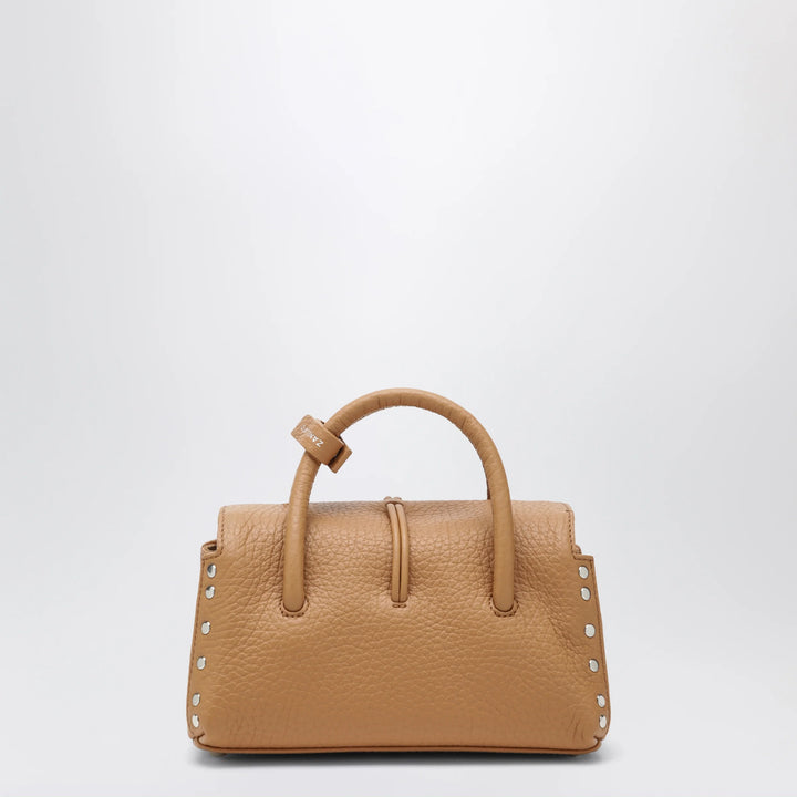 Zanellato - Dotta Baby amaretto grained leather bag