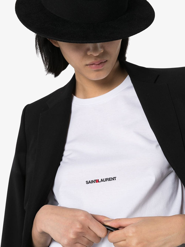 Topwear L Saint Laurent  T-shirts and Polos White Brand