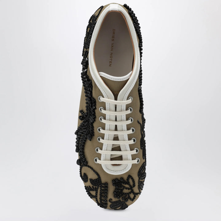 Dries Van Noten - Ballerina sneakers with embroidery