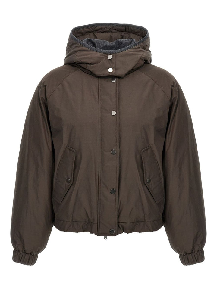 Jackets Brunello Cucinelli Coats Brown Brand
