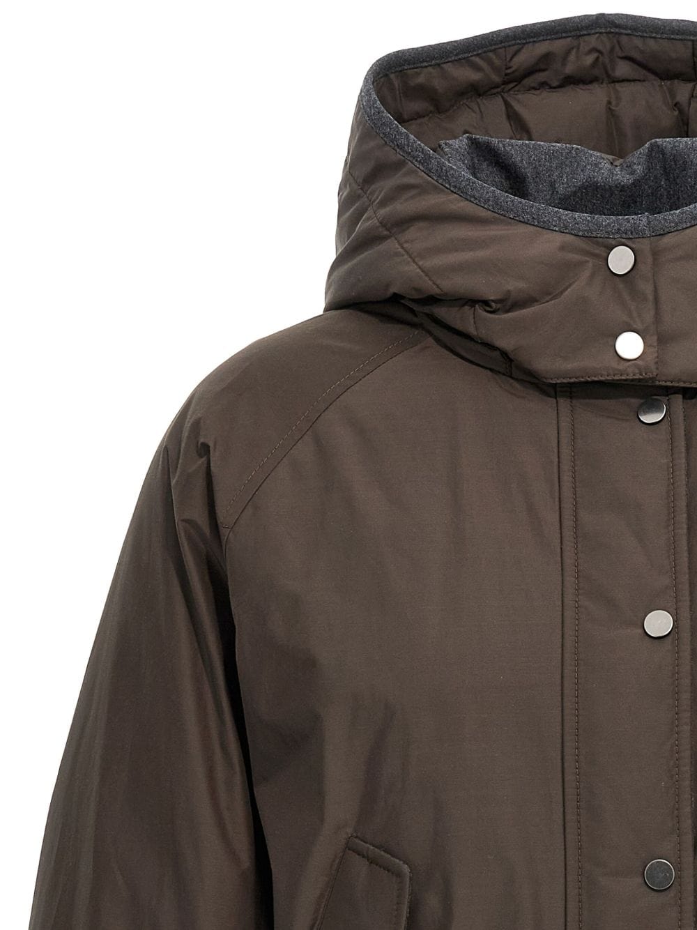 Jackets Brunello Cucinelli Coats Brown Brand