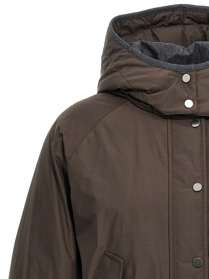 Jackets Brunello Cucinelli Coats Brown Brand