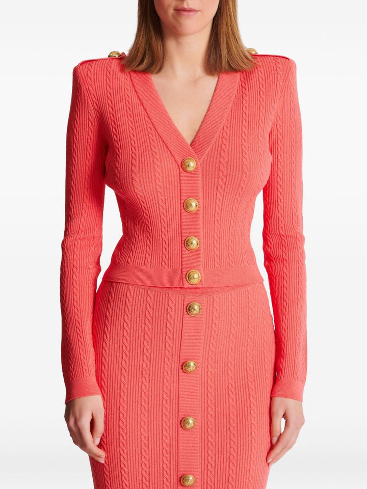 Balmain Sweaters Orange