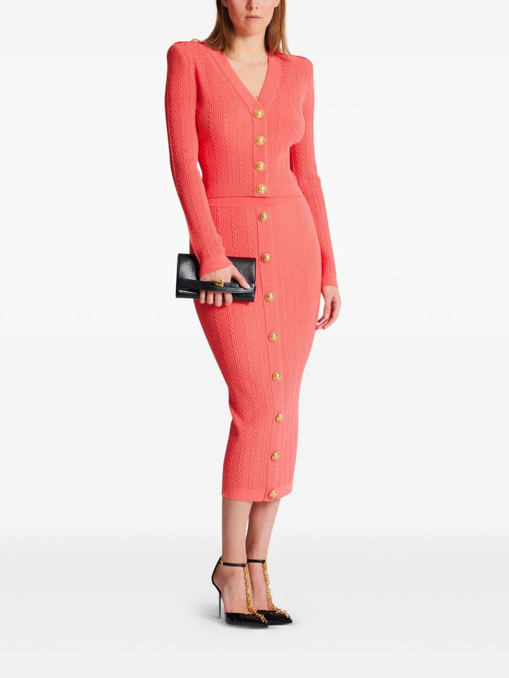 Balmain Sweaters Orange