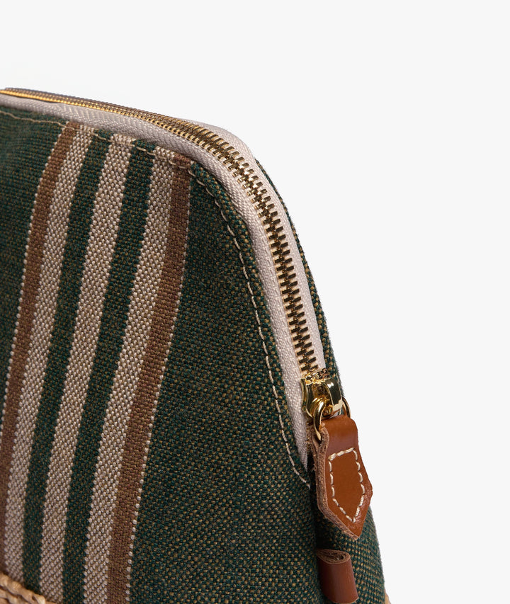 Satchel Bag My Style Bags Large Antibes Pouch in Myrtle Green Brand