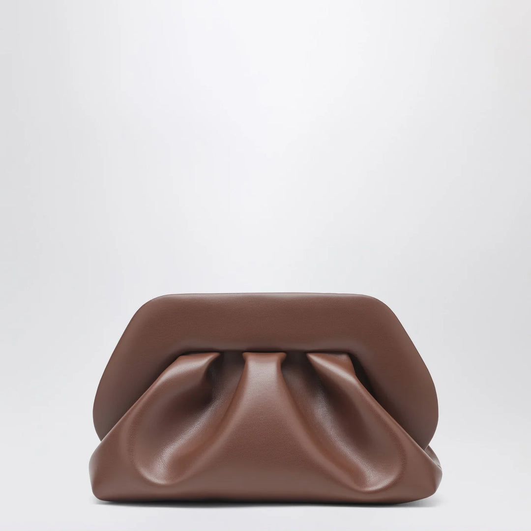 THEMOIRè - Tia clutch in brown