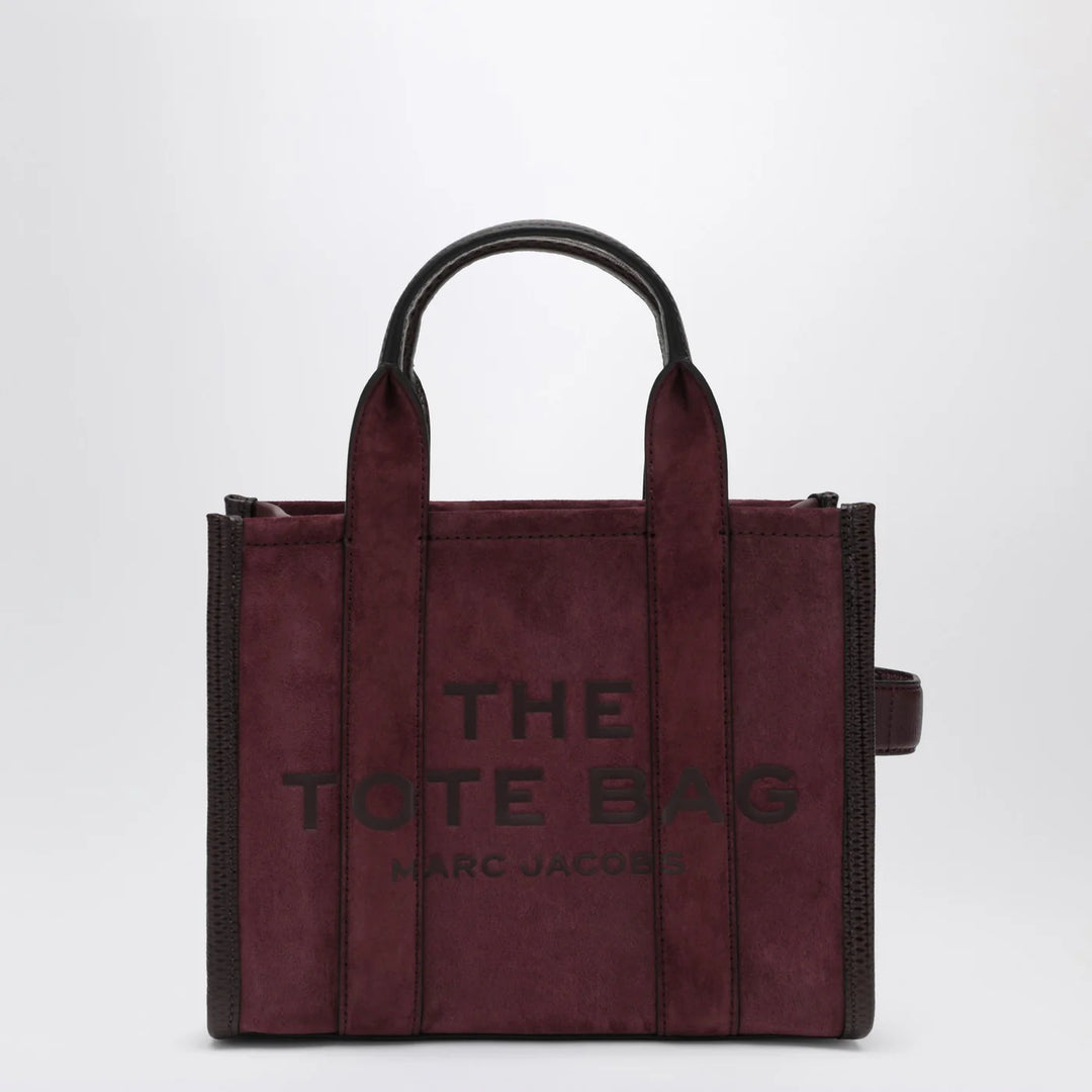 Marc Jacobs - Small plum suede tote bag