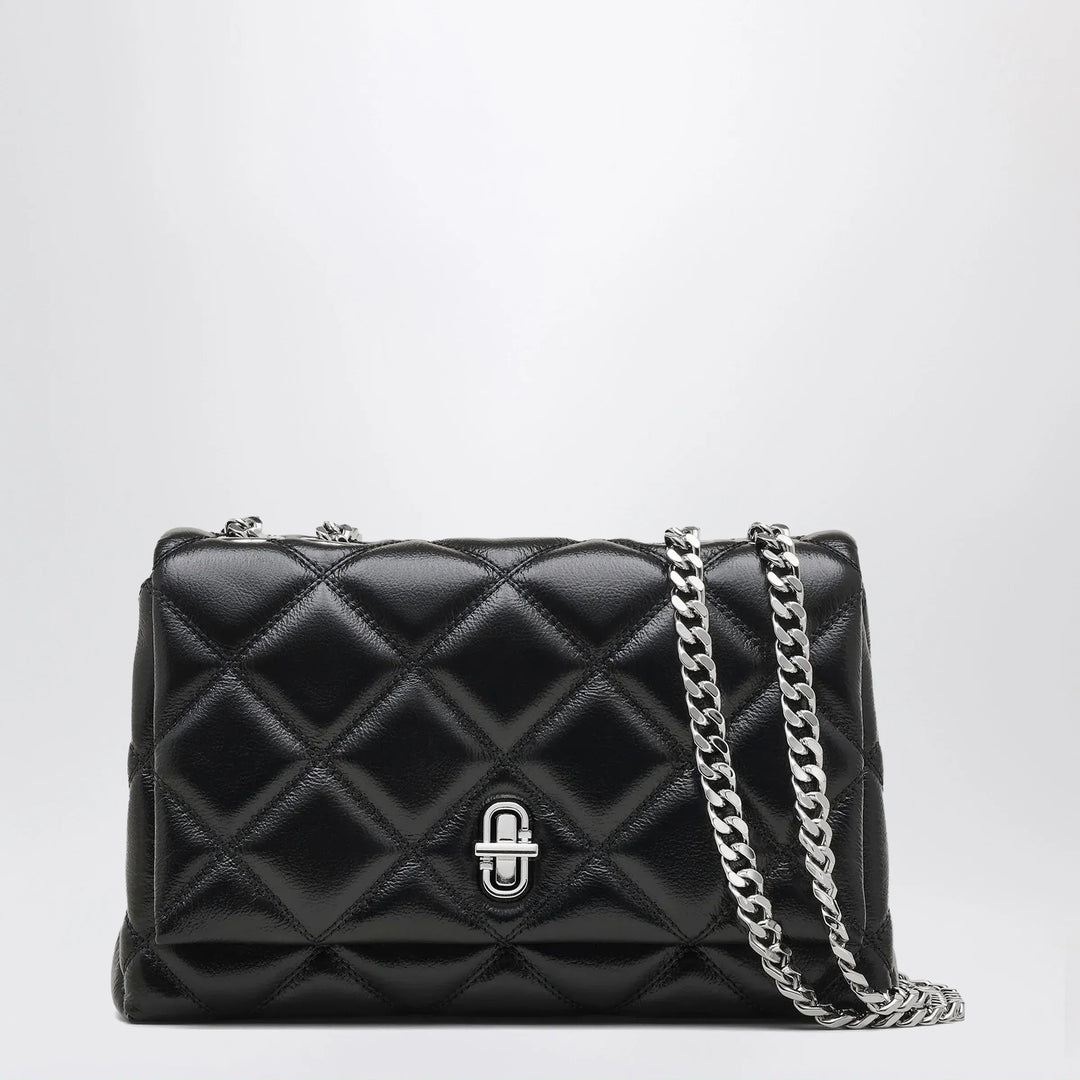 Marc Jacobs - The Slim quilted shoulder bag with black chain