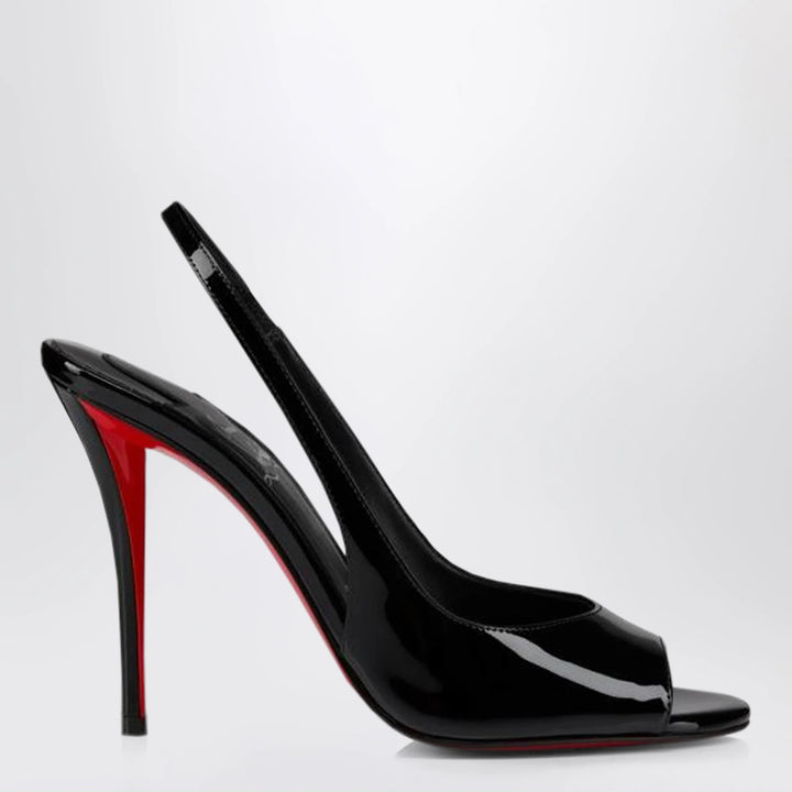 Christian Louboutin - Sofia Z slingback pumps in black patent leather