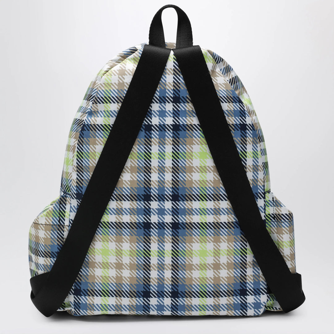Vivienne Westwood - Medium backpack with George check pattern and logo