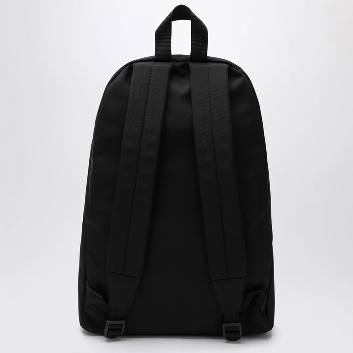 Balenciaga - Black Explorer backpack with logo patch