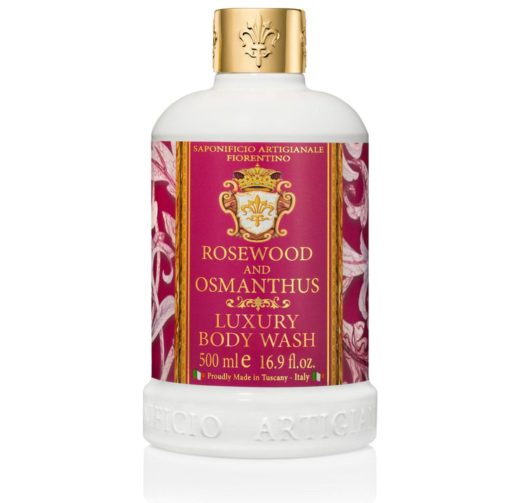 Body and Hand Wash Bundles Saponificio Artigianale Fiorentino Rosewood & Osmanthus Body Wash Brand