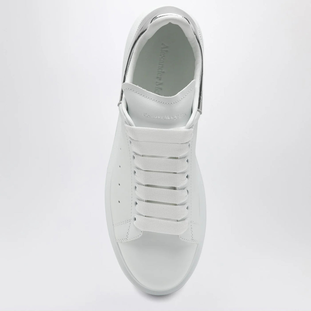 Alexander McQueen - Oversize Sneakers white/silver croc