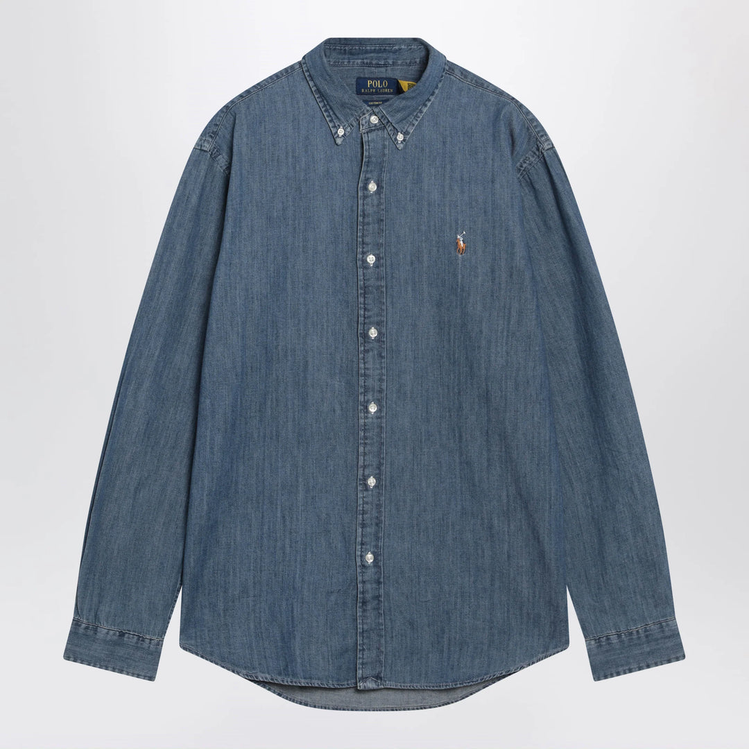 Polo Ralph Lauren - Blue denim Custom-Fit shirt