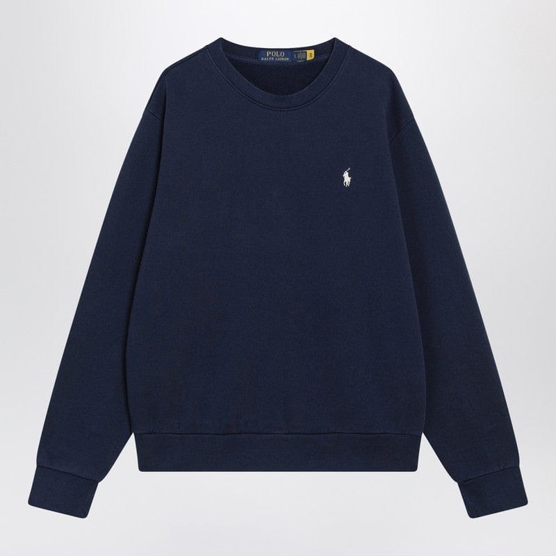 Shirts & Tops Polo Ralph Lauren - Navy blue cotton crew-neck sweatshirt - L Brand