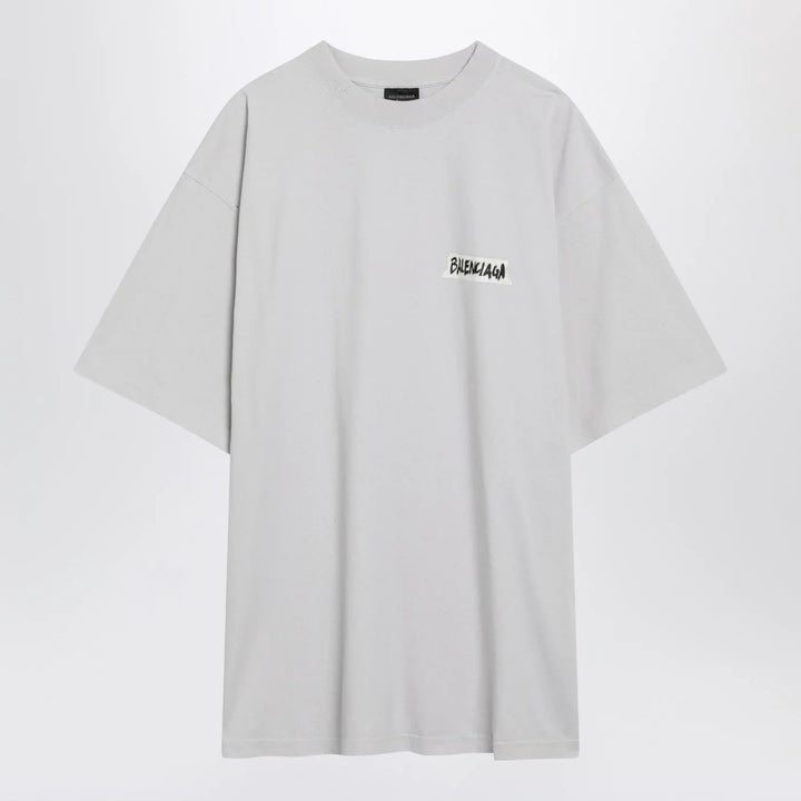 Balenciaga - White Masking Tape T-shirt with medium fit