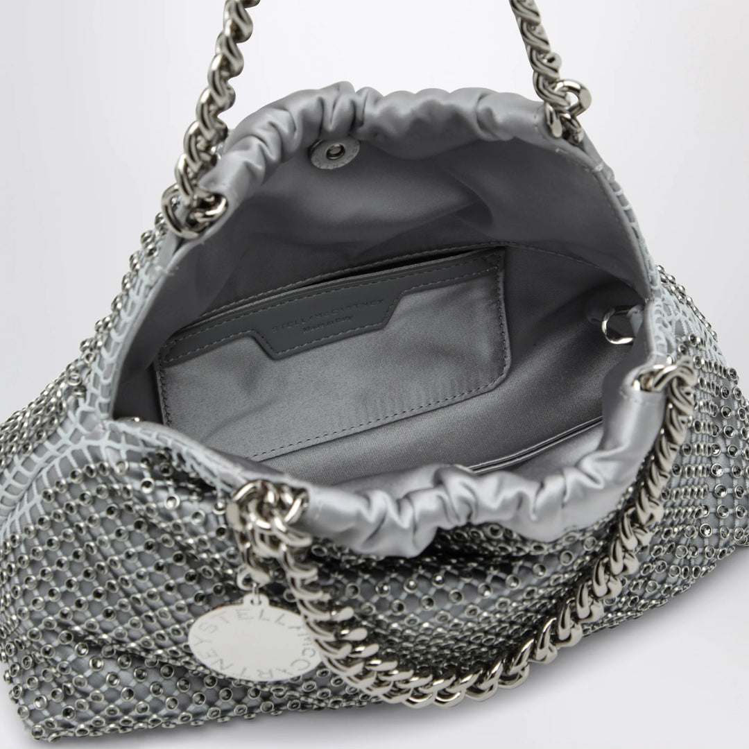 Stella McCartney - Black Falabella Mini drawstring bag with drawstring closure