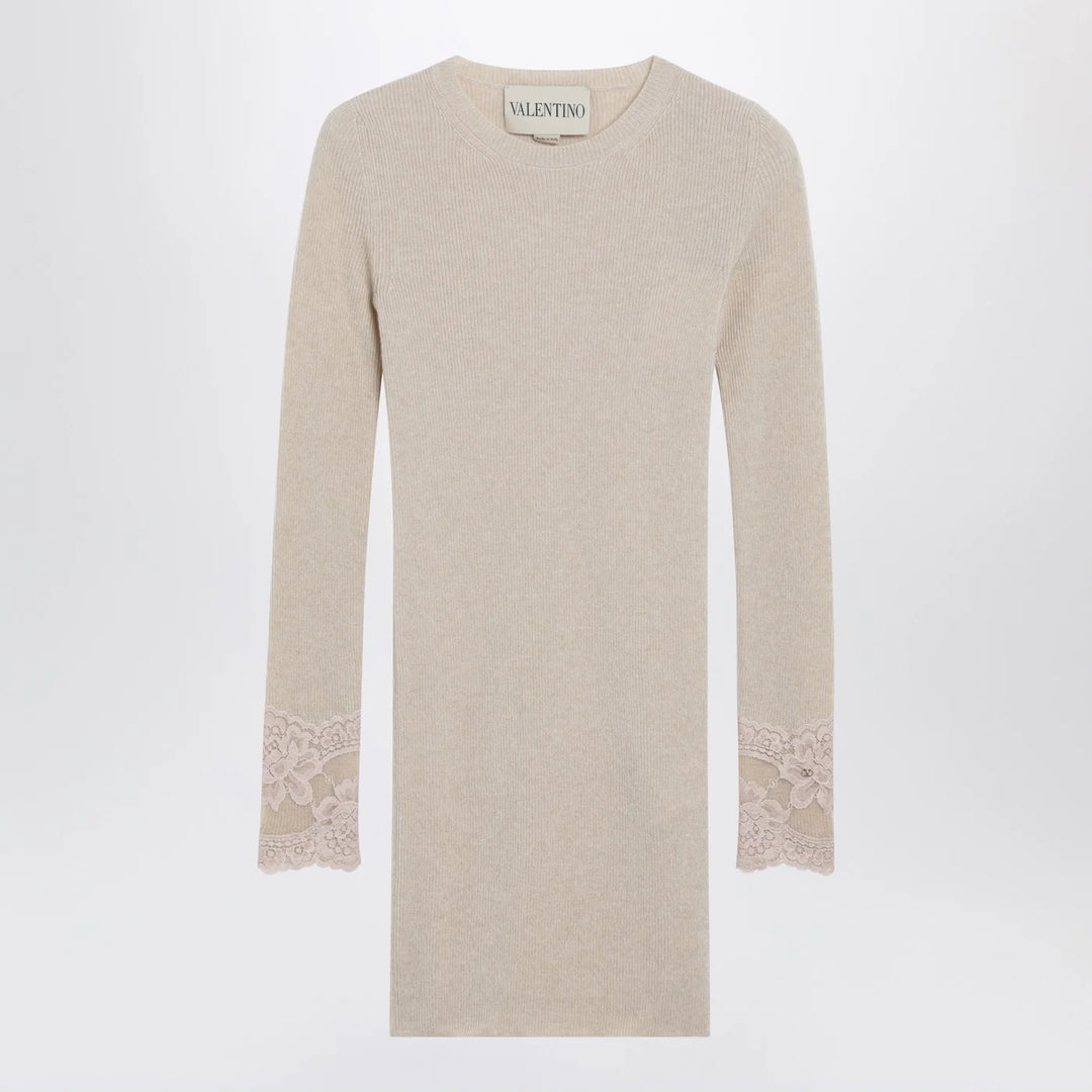 Valentino - Alabaster cashmere sweater