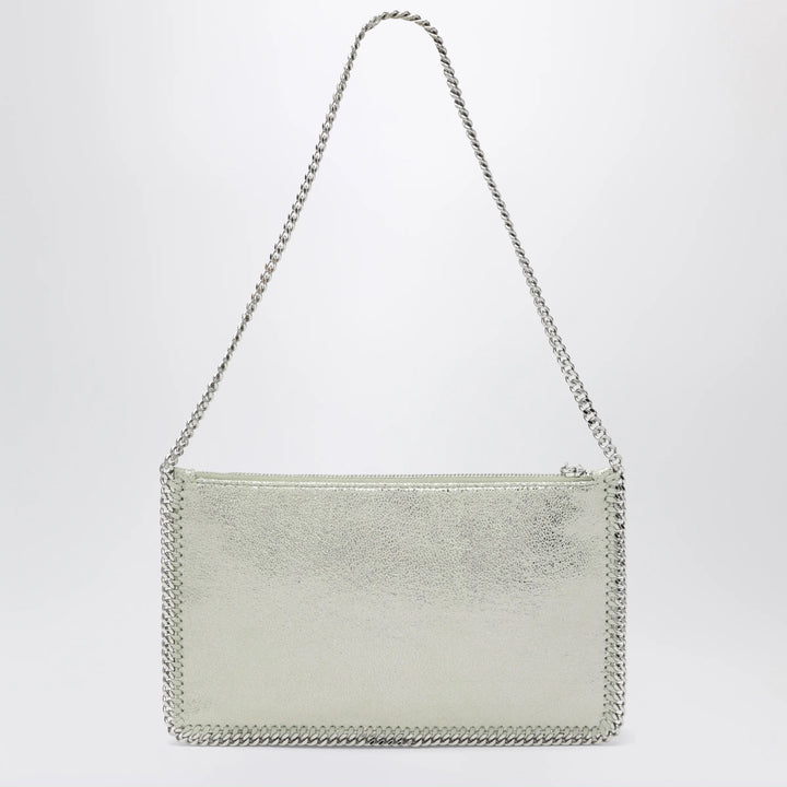 Stella McCartney - Light lime green mini Falabella shoulder bag