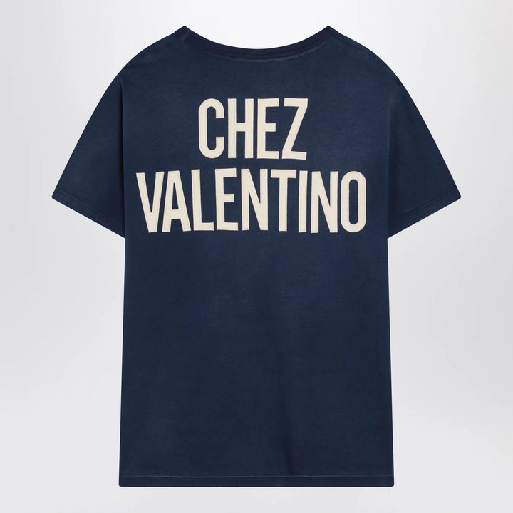 Valentino - Blue T-shirt Chez Valentino