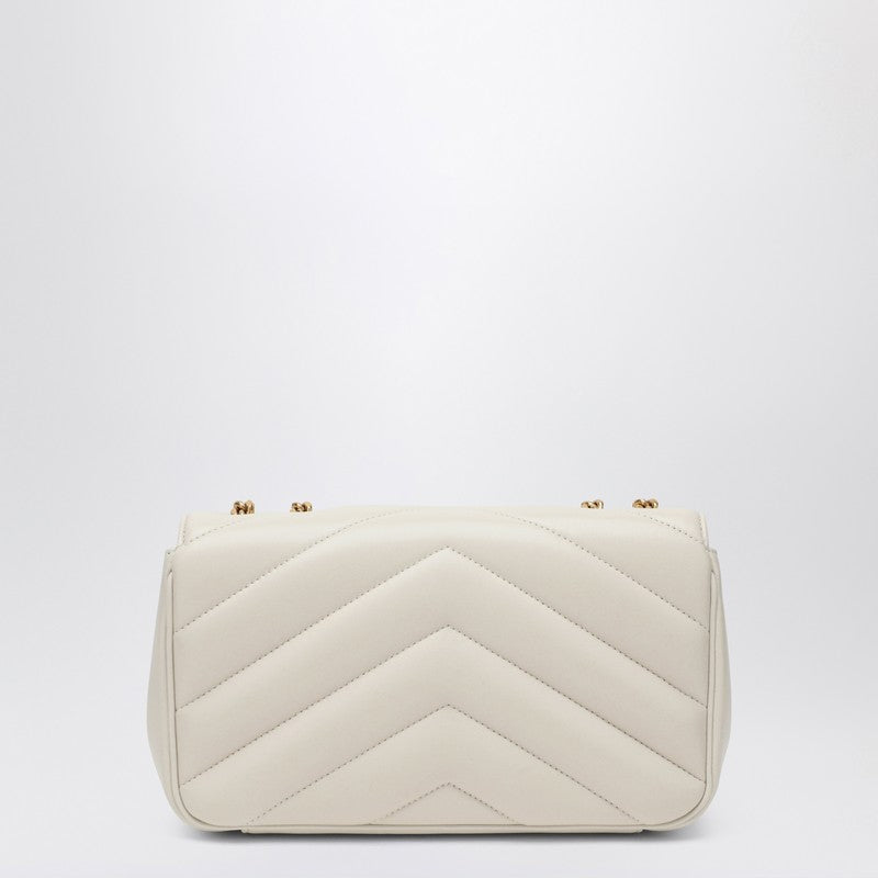 Saint Laurent LouLou small bag white leather