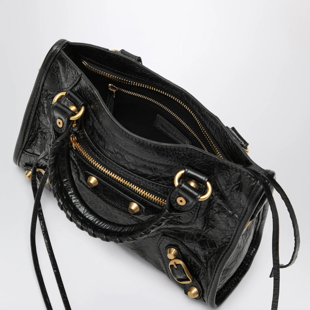 Balenciaga - Le City mini bag in black lambskin