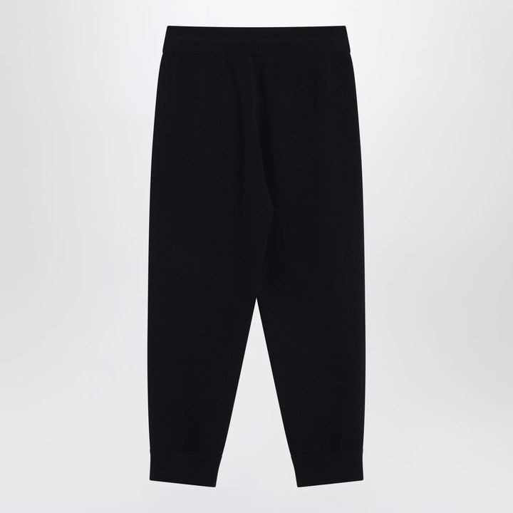 Burberry - Navy blue cashmere-blend jogging pants
