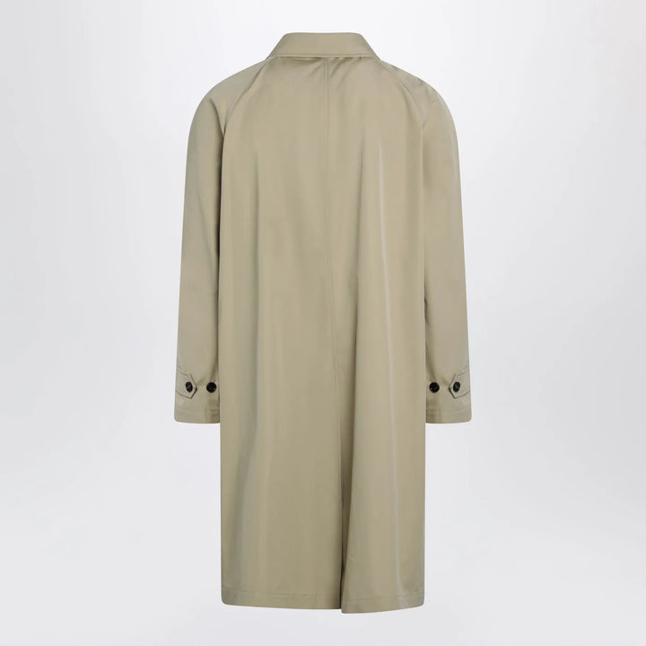 Burberry - Beige cotton overcoat