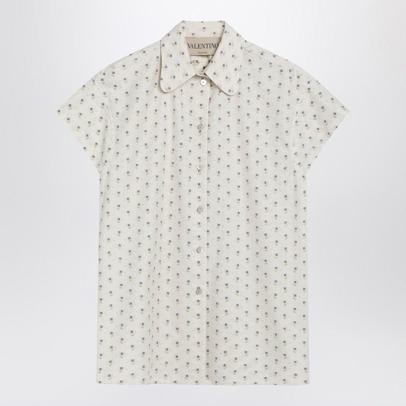 Shirts & Tops Valentino Garavani - Short-sleeved floral shirt - 44 IT Brand