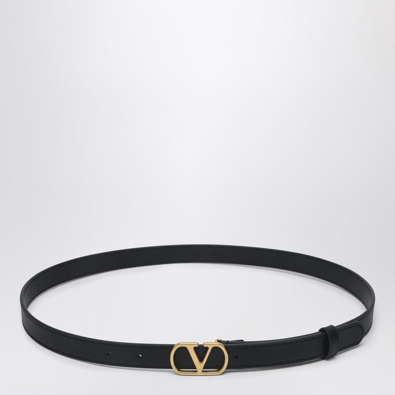 Belts Valentino Garavani - Vlogo Signature black belt - 90 EU Brand