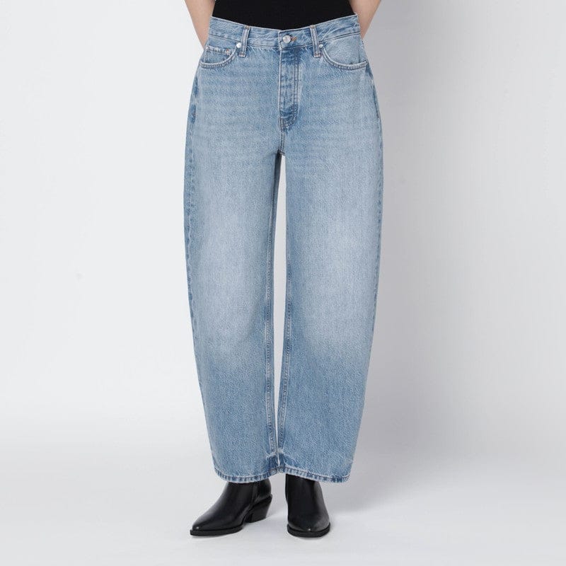 Pants ANINE BING - Baltic-blue Fritz jeans - 28 Brand