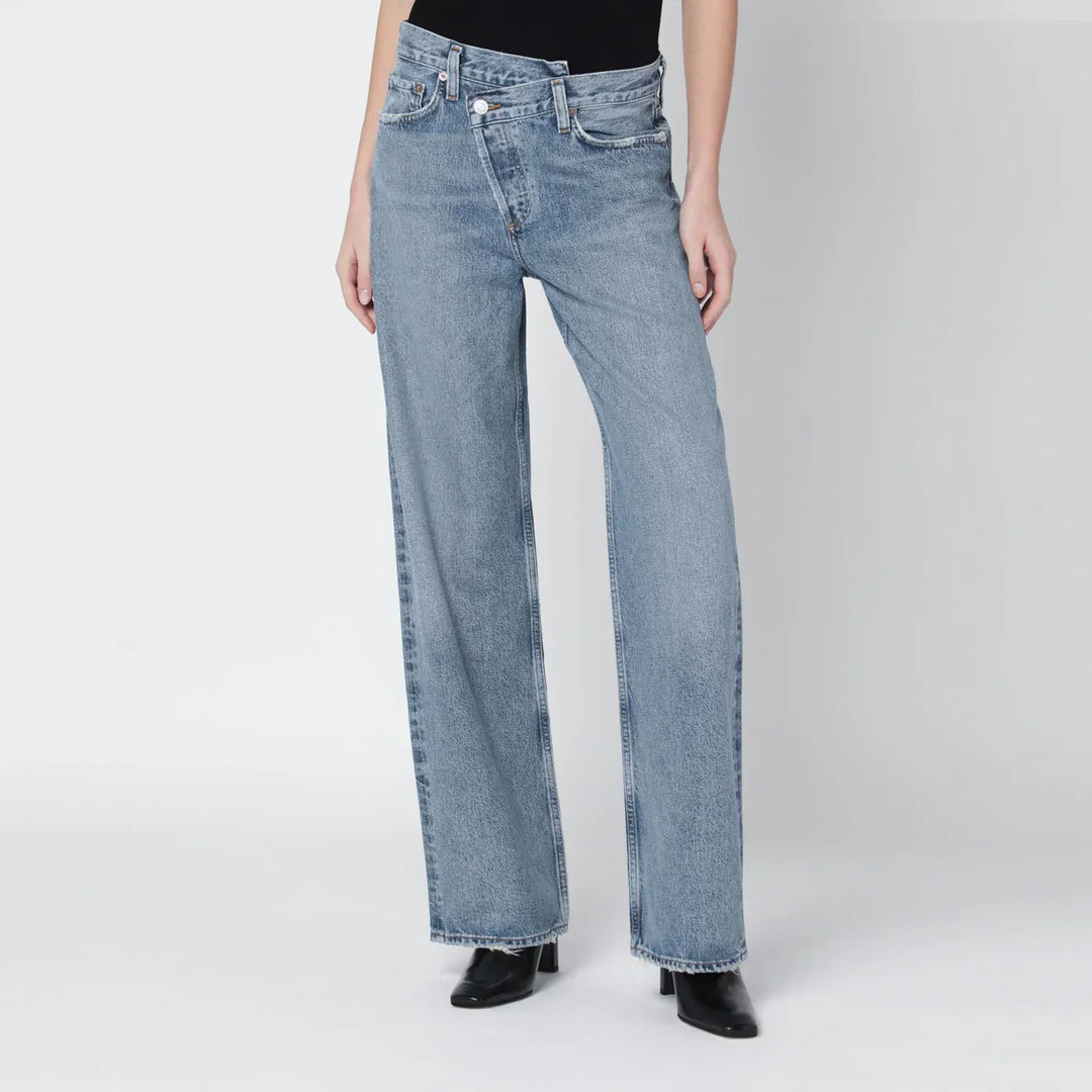 AGOLDE - Arc Criss Cross jeans in Conclusion wash