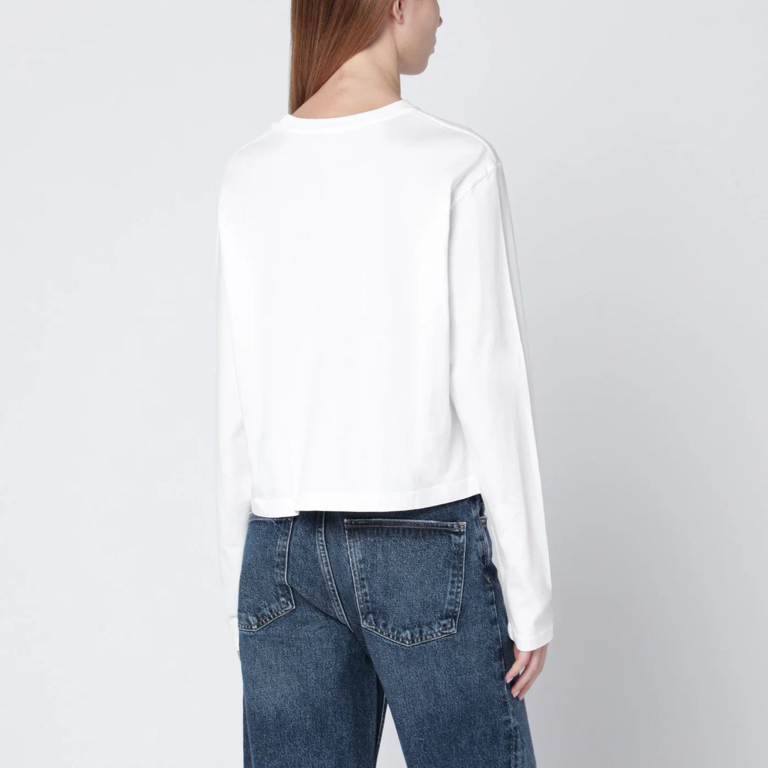 AGOLDE - White organic cotton top