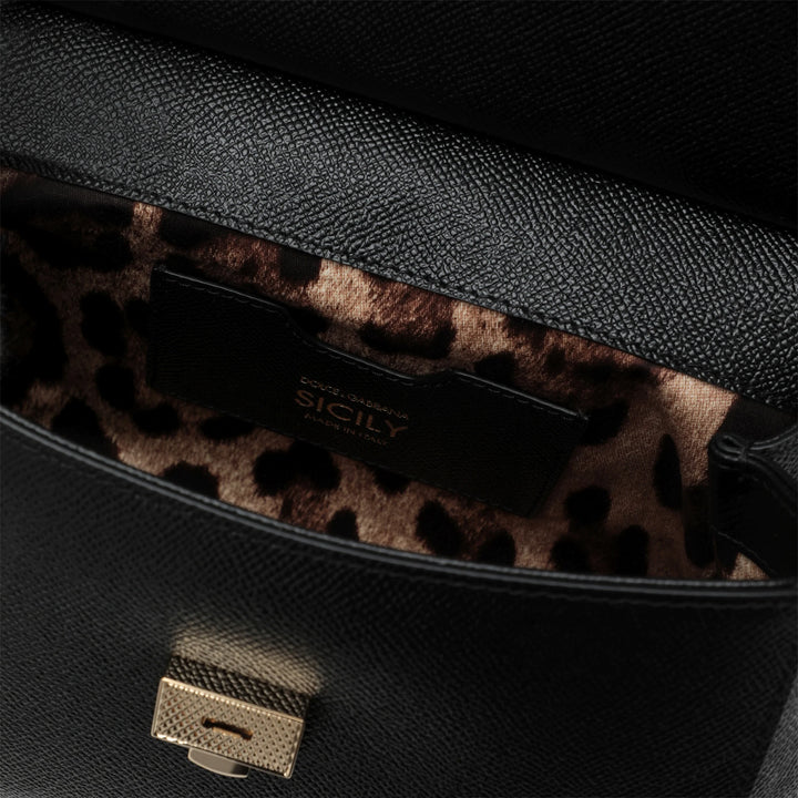 Dolce&amp;Gabbana - Medium black Sicily Hand Bag
