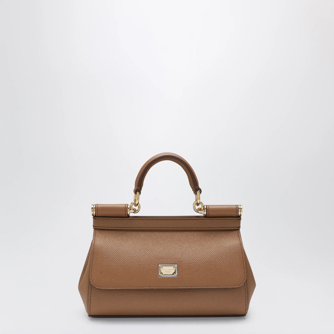 Dolce&amp;Gabbana - Small Sicily handbag in caramel