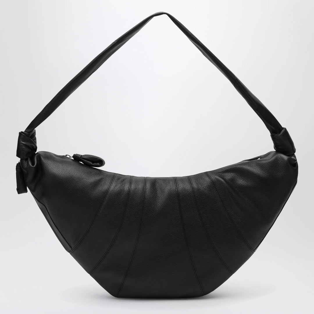 LEMAIRE - Large black croissant bag