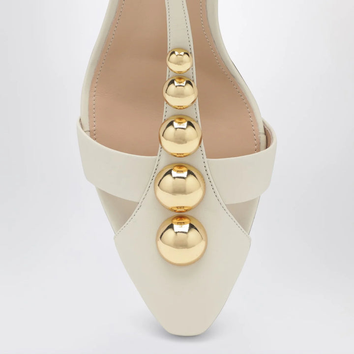 Chloé - Cleia ivory heeled sandals
