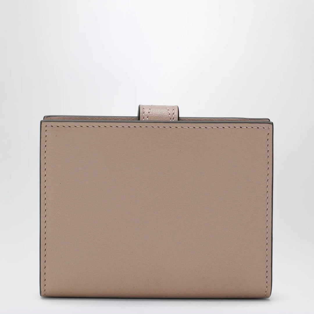 Chloé - Pink leather square Paddington wallet