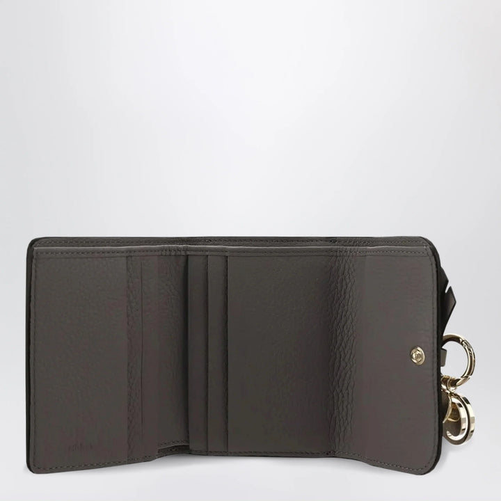 Chloé - Small Alphabet trifold wallet grey