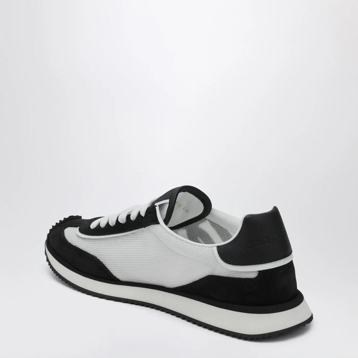 Dolce&amp;Gabbana - White and black DG Cushion Sneakers