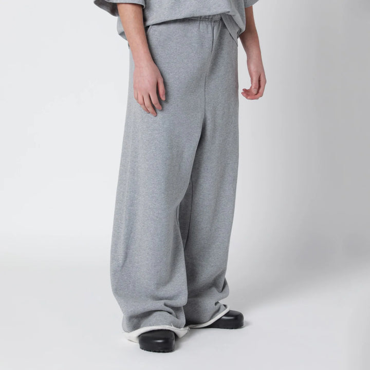 Entire Studios - Black wide-leg cotton jogging trousers