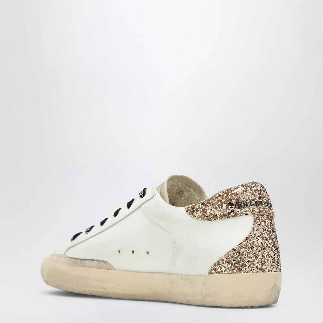 Golden Goose - White/silver/gold Super-Star Sneakers
